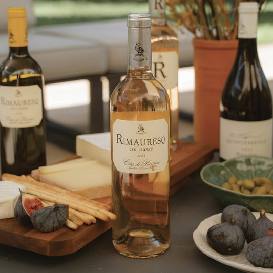 vin rosé et apéritif Rimauresq