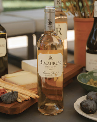 vin rosé et apéritif Rimauresq